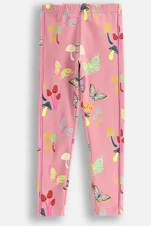 COCCODRILLO Legginsy dziecięce kolor wzorzyste DREAM DIARIES GIRL KIDS