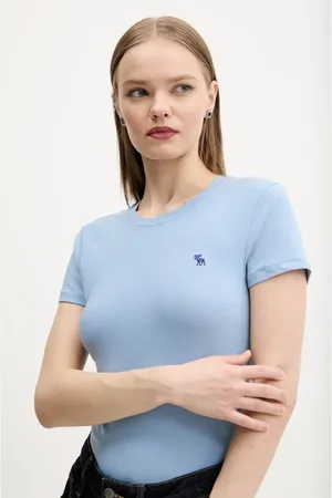 Abercrombie & Fitch T-shirt damski kolor KI139-5273