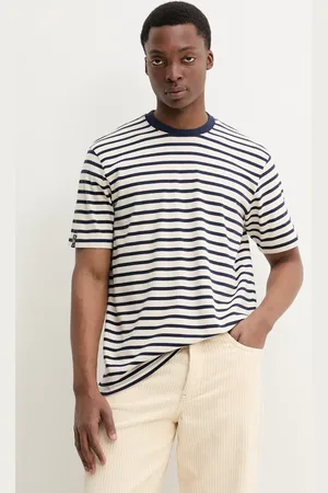 Superdry T-shirt bawełniany męski kolor wzorzysty M1012146A-QF5