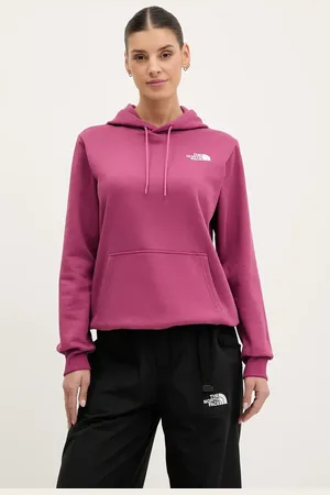 The North Face Bluza Simple Dome damska kolor z kapturem z nadrukiem NF0A89EY6EO1