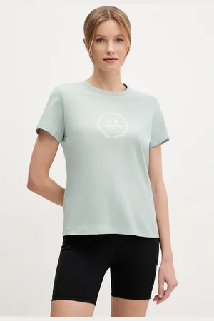 Helly Hansen T-shirt bawełniany CORE GRAPHIC damski kolor 54592
