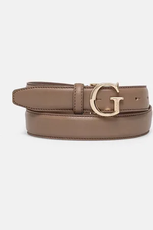 Guess Pasek skórzany damski kolor BW9118 P4230