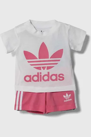 adidas Komplet bawełniany dziecięcy kolor