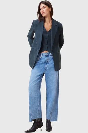 AllSaints Marynarka AVERIE kolor jednorzędowa gładka W038QC
