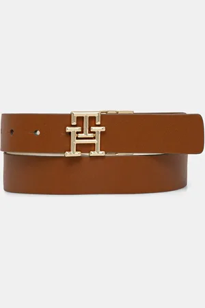 Tommy Hilfiger Pasek skórzany dwustronny damski kolor AW0AW17247