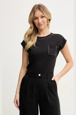 Morgan T-shirt DYROU damski kolor DYROU