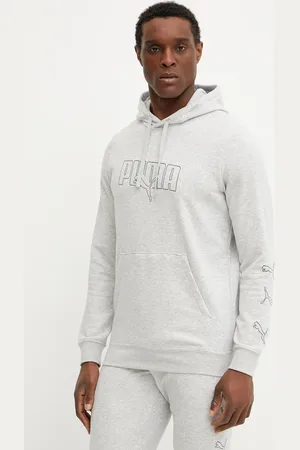 PUMA Bluza męska kolor z kapturem z nadrukiem 684665