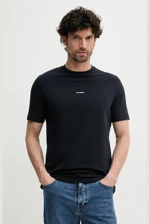 Karl Lagerfeld T-shirt męski kolor gładki 552235.755030