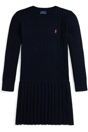 Ralph Lauren Sukienka dziecięca kolor mini prosta 313950782002