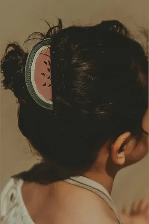 Donsje Spinka do włosów dziecięca Nanoe Fruit Hairclip Watermelon 6007016