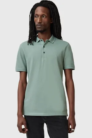 AllSaints Polo bawełniane REFORM 2-pack męski kolor gładki M076PB