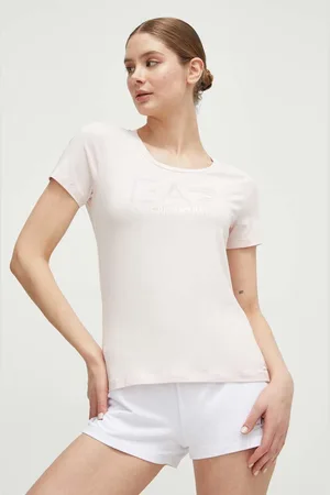 EA7 T-shirt damski kolor