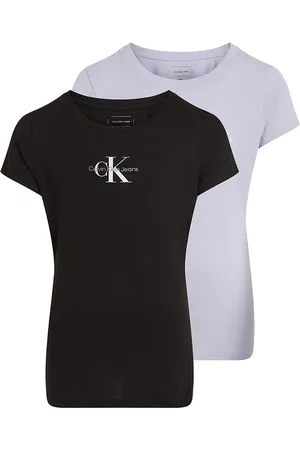 Calvin Klein T-shirt bawełniany dziecięcy 2-pack kolor IG0IG02860