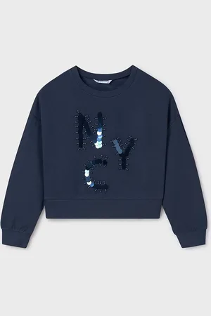 Mayoral Bluza dziecięca kolor z aplikacją 7472