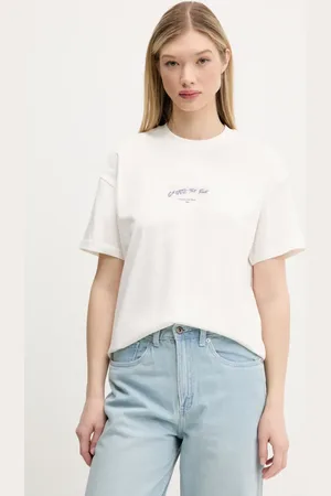 Vans T-shirt bawełniany damski kolor VN000MCKFS81