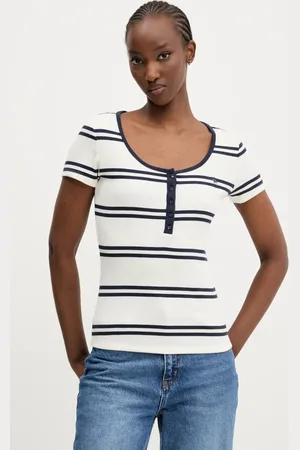 Abercrombie & Fitch T-shirt damski kolor KI139-5271