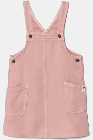 Benetton Sukienka dziecięca kolor mini prosta 41AQGT00L