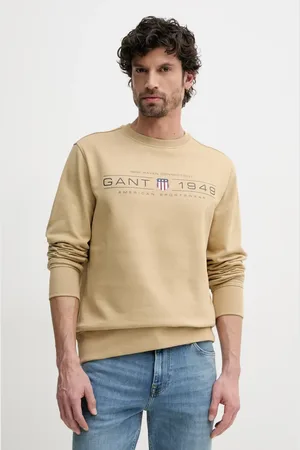 GANT Bluza męska kolor z nadrukiem 2044016