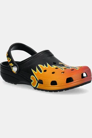 Crocs Klapki Classic Flames Clog męskie kolor 211004-0C4