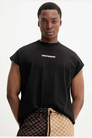 Sprayground T-shirt bawełniany kolor SP738BLK