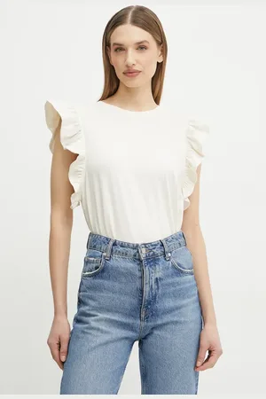 Silvian Heach T-shirt bawełniany BEYE damski kolor GPP25186TS