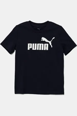 PUMA T-shirt bawełniany dziecięcy ESS No. 1 Logo Tee kolor z nadrukiem 684906