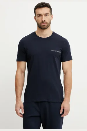 Emporio Armani T-shirt lounge 2-pack męski kolor z nadrukiem EM000391 AF10779