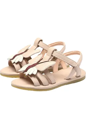 Donsje Sandały skórzane dziecięce Iles Sky Sandals Butterfly kolor 2025201