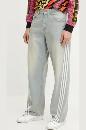 adidas Jeansy bawełniane DENIM JEANS męskie JY6292