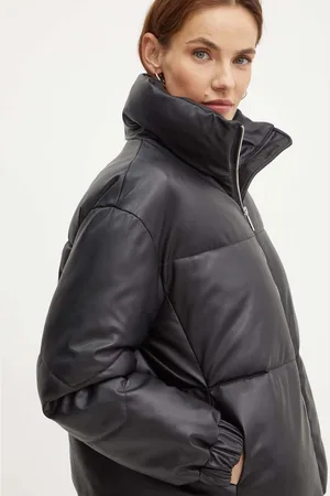 Armani Exchange Kurtka damska kolor zimowa oversize 6DYB21 YNNYZ
