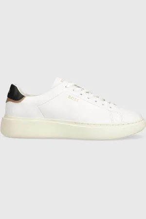 HUGO BOSS Sneakersy skórzane Amber kolor 50511113