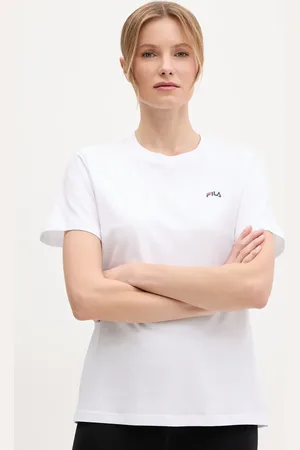 Fila T-shirt bawełniany Lignano damski kolor FAW1053