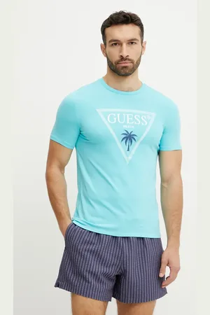 Guess T-shirt męski kolor z nadrukiem F5GI00 J1314