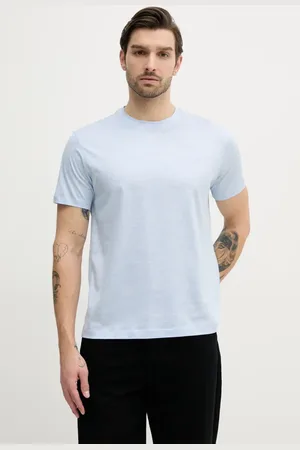 Paul & Shark T-shirt bawełniany męski kolor gładki 25411015