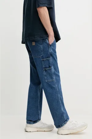 HUGO BOSS Jeansy bawełniane męskie 50541136