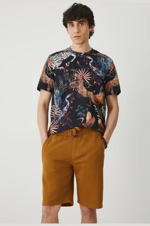 MEDICINE T-shirt bawełniany męski kolor wzorzysty