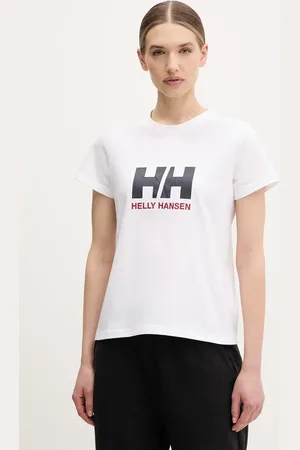 Helly Hansen T-shirt bawełniany HH LOGO damski kolor 54593