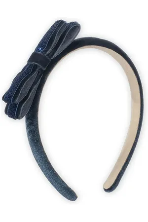Konges Sløjd Opaska do włosów dziecięca VELVET BOW HAIRBRACE KS101862