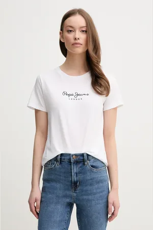 Pepe Jeans T-shirt bawełniany MACY damski kolor PL506012