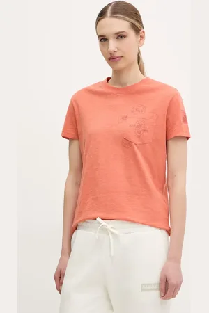 Napapijri T-shirt bawełniany S-Eclair damski kolor NP0A4IG1A691