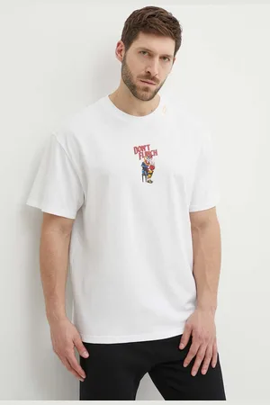 PUMA T-shirt bawełniany męski kolor z nadrukiem 624748