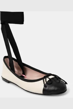 Pretty Ballerinas Baleriny skórzane Nicole kolor 52067_A