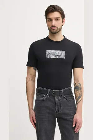 Guess T-shirt męski kolor z aplikacją M5GI19 J1314