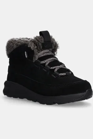 UGG Buty zimowe zamszowe dziecięce TERRETRAIL COZY LACE kolor 1157574K