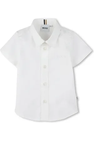HUGO BOSS Koszula bawełniana niemowlęca kolor J52089