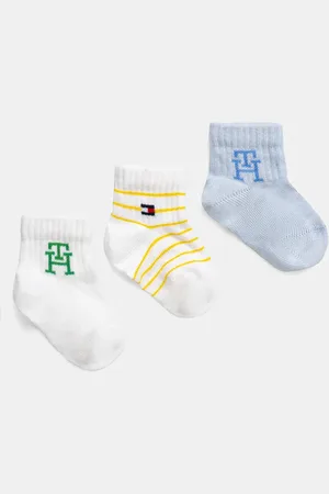 Tommy Hilfiger Skarpetki niemowlęce 3-pack kolor 701232851
