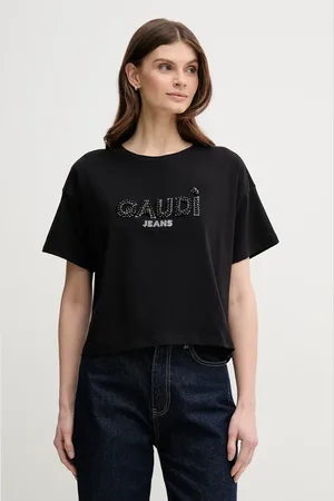 Gaudi T-shirt damski kolor 511BD64030