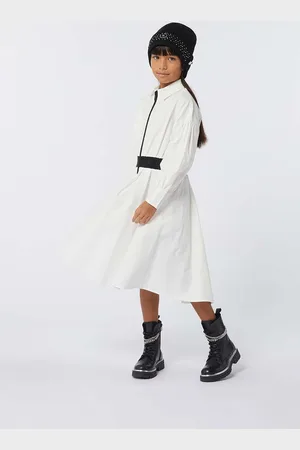 Karl Lagerfeld Sukienka dziecięca kolor mini rozkloszowana Z30183