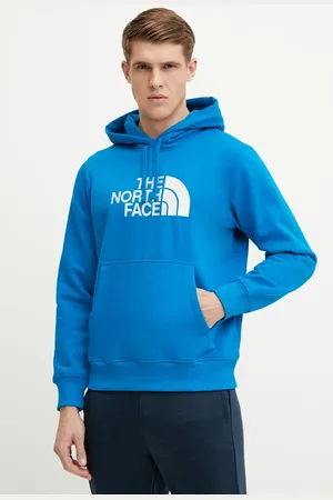 The North Face Bluza Drew Peak męska kolor z kapturem z aplikacją NF0A89EM73V1