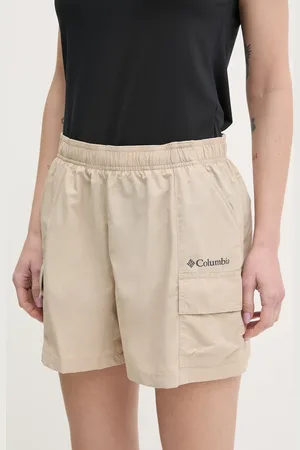 Columbia Szorty outdoorowe Sandier kolor gładkie high waist 2114831
